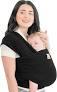 KeaBabies Baby Wrap Carrier - All in 1 Original Baby Carrier Newborn to Toddler Sling, Easy to Wear, Hands Free Bonding, Lightweight, Breathable Infant Wraps