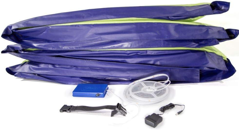 Skywalker Trampolines Pre-Packaged 12 Ft. Round Dual Lime/Blue Lighted Spring Pad (PK5117) Skywalker Trampolines Pre-Packaged 12 Ft. Round Dual Lime/Blue Lighted Spring Pad (PK5117)