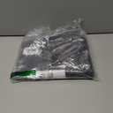 LazBlinds 100% Blackout Roller Shades, No Tools No Drill Cordless Blinds for Windows, Thermal Insulated UV Protection Privacy Window Shades for Bedroom (36''W x 72''H, Black)