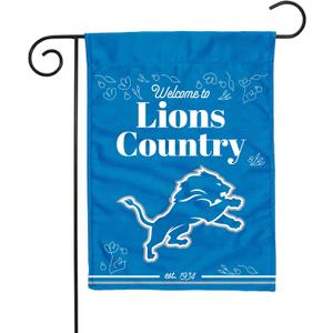 Rico Industries NFL Football 13" x 18" Double Sided Garden Flag