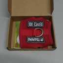 Dog Harness for Puppy  Adjustable Reflective Easy Put On Soft Mesh Vest for Small Dogs with 2 Patches (Burgundy Red,XXXS) (XXXS(Neck:6.2-7.8",Chest:8.2-10.1"))