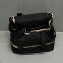 GR69N Nail Polish Organizer Case,Nail Storage Organizer Holds Nail Lamp & 50 Bottles Nail Polish,Travel Nail Tech Case,Nail Kit Organizer Bag Fits Nail Supplies & Manicure Tools,Black (Patented)