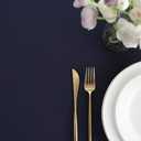 FOLINS&HOME Navy Blue Round Tablecloth 60 Inch Waterproof Heavy Duty Wrinkle Free Polyester Fabric Table Cloth, Spillproof Washable Table Cover for Party, Camping, Picnic, Banquet Indoor and Outdoor