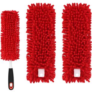 Reusable Microfiber Duster Refills Compatible with OXO & for MR.SIGA Duster - Washable Dusters Refill for OXO Good Grips Extendable Duster for Cleaning, 2 Pack (Handle is Not Included) Reusable Microfiber Duster Refills Compatible with OXO & for MR.SIGA Duster - Washable Dusters Refill for OXO Good Grips Extendable Duster for Cleaning, 2 Pack (Handle is Not Included)
