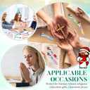 Bememo 100pcs Funny Pens Multi-color in One Cute Christian Ballpoint Pens for Employee Appreciation, Christmas, Party Rewards (Mixed Jesus)