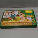 Chanking 13 Pieces Kids Safe Knife Set for Real Cooking Child-Friendly Plastic Chef Tools Montessori Kitchen Toys for Toddlers Birthday Gifts for Boys and Girls Ages 4+ (A)