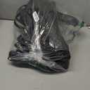 Lunch Tote Bag for Women, 15.6 Inch Laptop Work Bag with Insulated Lunch Box Compartment & Purse Large Capacity Quilted Computer Handbag for Office Business Work Nurse Teacher Travel Casual (Black)