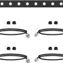 BNC Antenna Kit19inch Antenna Re-Location Rack Mount KitFour BNC Connecting Cables 2FTCompatible with Full-Rack Wireless Systems