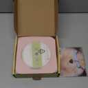 MICOCIOUS Portable CD Player with Bluetooth Desktop CD Player for Home CD Music Players with Remote Control,Timer,Builtin Dual Speakers with LED Display Home Audio Boombox FM Radio (Pink)