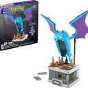 MEGA Pokmon Building Toys Set Mini Motion Golbat with 313 Pieces, Wing Flapping Motion, 5 Inches Tall, for Adult Collectors
