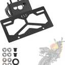 Ninja 650 Fender Eliminator Kit, License Plate Bracket Holder Motorcycle Fender Eliminator Compatible with Kawasaki 2017-2025 Ninja 650 Z650 EX650 Tail Tidy Accessories