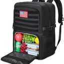 BERTASCHE Lunch Backpack, Work Backpack with Insulated Cooler Lunch Box 17.3 inch Laptop Backpack for Men Women, TSA Large Daypack for Commuter College Travel Picnic