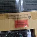 Rolanstar Full Size Bed Frame with LED Lights and Charging Station, Upholstered Bed Storage Headboard & Drawers, Heavy Duty Wood Slats, Easy Assembly (Grey)