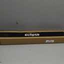 ECLIPSE Drew Noise Reducing Blackout Cordless Lined Window Roman Shade for Living Room, 27 in x 64 in, Linen