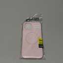 oakxco for iPhone 12 Pro Max Case Silicone Mag Safe, Magnetic Slim Thin Phone Case Compatible with Magsafe Wireless Charging, Cute Girly Aesthetic Soft Rubber Gel Safecase for Women Girls, Light Pink