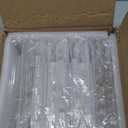 Dynta 24 Pack Acrylic Sign Holder 5x7 Inches Double Sided Picture Frame T Shape Flyer Menu Holder Table Vertical Plastic Clear Display Stand for Restaurant Office Retail Home Wedding