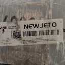 NEW JETO Metal Bed Frame,Queen Size Bed Frame with Storage Space,12 Inch