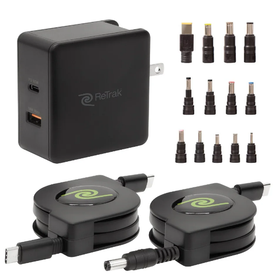 ReTrak™ USB-C Universal Laptop Charger