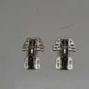 Qrity 2 PCS Cabinet Hinges Heavy Duty Lid Stay Hinges, Soft Close Lid Hinge, Furniture Door Lift Stay Support Hinge