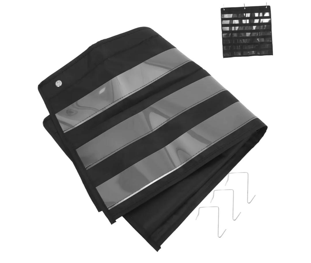 Classroom Schedule Pocket Chart Organizer Multi-Pocket Hanging Bag for Daily Reminders and Learning Activities Pet Material with Versatile Design for School and Home Use