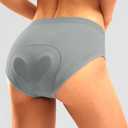 Bikewa Women's 4D Padded Bike Underwear Cycling Bicycle Shorts Biking Riding Briefs Biker Cycle Undershorts for Women