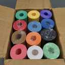 Multi-Color Construction Paper Set 12" x 100 ft – 12 Colors, Made in USA – Bulletin Board Paper for Classrooms, School & Arts Crafts