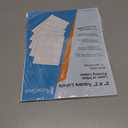 MaxGear 2" x 2" Square Labels, for Inkjet or Laser Printer, Matte White Printable Sticker Labels Sheets, Strong Adhesive, Dries Quickly, Holds Ink Well, 360 Pcs