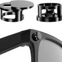 Adjustable LED Light Covers for RayBan Meta AI Glasses Wayfarer, Skyler Gen2 Headliner HSTN,Oakley, Flash Cover Easy Block Out Light When Recording Day & Night 2Pack