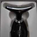 Red-Light-Therapy-for-Face and Neck, 7 Color Light Based Facial Massager, Portable Skin Care Tool (Black)