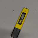 Digital pH Meter Tester Pen for Water, Pre-Calibrated, High Accuracy 0.01, 014 pH Range, Pocket Size for Drinking Water, Pool, Aquarium & Hydroponics (Yellow)