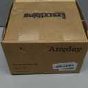 Anyday 2-Pack (2-Cup) Glass Microwave Egg Cooker - BPA Free & Plastic Free Microwave Egg Poacher - Meal Prep & Cookware | Stackable Nontoxic Storage Container with Vented Lid (Clear - Blueberry)