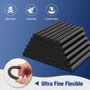 WORKPRO Hot Glue Sticks Full Size, 100-Pack Black Hot Melt Adhesive Glue Sticks for All-Temp Glue Guns, 0.43x4Inches, Multipurpose for Art Craft General Repairs, Home Decorations and Gluing Projects