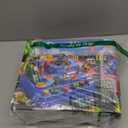 Car Race Track for Kids Ages 3+, Kids Car Toys for 3 Year Old Boys, Race Track for Toddlers 3+, City with 3 Small Cars and Helicopter, Educational Birthday Gifts