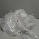 Clawfoot Tub Shower Curtain, Wrap Around Clear Shower Curtain Liner with 6 Bottom Magnets PEVA Extra Wide Bathtub Curtain for Bathroom Vintage Freestanding Tub, Size 85inch Tall 106inch Wide