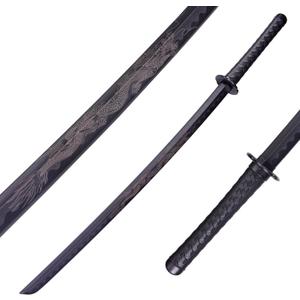 Polypropylene Katana Sword - Japanese Training Samurai Sword, Blunt Longsword, Martial Arts Practice Katana for Men and Women, Cosplay Sword, Safe, Easy, Fun, Durable