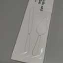 Cake Cutting Set for Wedding, Elegant Cake Knife and Server Set with Thickened Stainless Steel Rounded Edges, Cake Cutter and Pie Spatula for Birthday Anniversary, 2 Pcs, Silver (13.0 Inch)