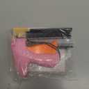 Stitch Gun for Clothes - Handheld Stitch Gun Quick Clothing Fixer - Tagging Gun - Includes 6 Needle, 1000 Black Fasteners & 1000 White Fasteners (Pink,Orange)