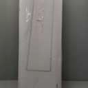 Zion Steel Return Air Grille 8" x 30" Flush Mount Stainless Steel White Modern
