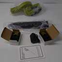 Leaf Blower, Electric Cordless Leaf Blower with 2 Batteries and Charger, 2 Speed Mode, Lightweight Leaf Blowers for Blowing Leaves, Lawn Care, Patio Cleaning and Dust