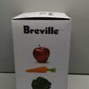 Breville BJE200XL Juice Fountain Compact Centrifugal Machine, 25 fl oz, Silver