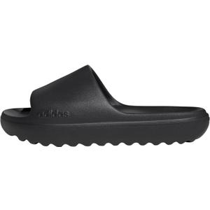 adidas Unisex Adult Adilette Lumia Slides (9 Women/8 Men, Black/Black/Black)