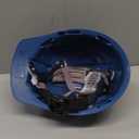 Bullard 62KBR Standard Series Vented Cap Style Hard Hat, 4 Point Ratchet Suspension, Cotton Brow Pad, Kentucky Blue, One Size