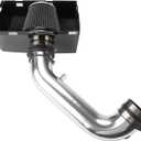 KAX Cold Air Intake Kit System + Heat Shield Compatible with Dodge Ram 1500/2500/3500 2009-2021 V8 5.7L, High Performance, Black
