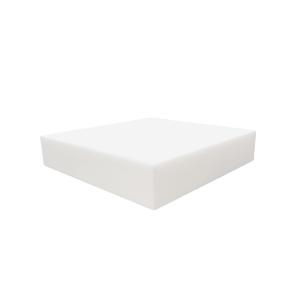 22x24in High Density Upholstery Foam Cushion, Square Foam for Dining Chairs, Chair & Wheelchair Seat Cushion Replacement