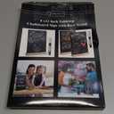 8 x12 Inch 1 Pack Tabletop Chalkboard Sign with Base Stand, Menu Chalk Board Sign Store Food Signs, Message Boards for Party, Wedding and Restaurant