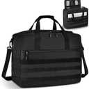 Micro Computer Desktop Tower Carrying Case Compatible with Mini-ITX,18x14x8 Travel Storage Bag for PC's Box Moving, Keyboard, Mouse and Accessories,Black