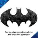 LEGO DC Batman: Batman Logo Building Toy - Super Hero Bedroom Decor for Kids, Boys & Girls, Ages 12+ - with Classic & Golden Batman Minifigures - Gift Idea for Birthdays & Fans - 76330