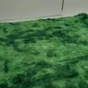 Tie-Dyed Green Fluffy Rug for Bedroom 4x5.9 ft - Ultra Soft & Non Slip Shaggy Area Rug, Comfy Durable Carpet for Living Room Kids Room Teens Dorm Home Decor, 1.7'' Thick Indoor Plush Carpets (4x6 feet)