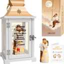 Homazing Wedding Anniversary Lantern Gift for Couple Wife Women Her Husband, Best Anniversary Wedding Gift for Couple Wife Parents 1st, 5th, 25th, 50th