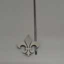 2.75" Custom Wood Branding Iron Personalized for Wood Working, Leather Hats, Steak, BBQ Brander & Bread Logo, Personalized Steak Branding Iron for Food (Large, 083# Fleur De Lis)